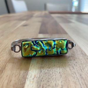 Neon Green/Yellow/Blue Bracelet